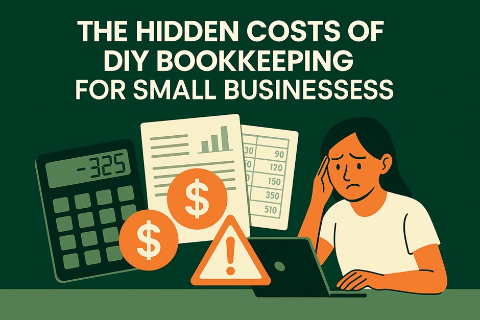 The Hidden Costs of DIY Bookkeeping for Small Businesses